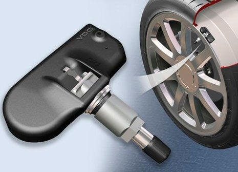 Dónde está ubicado el sensor de las llantas 4 Ubicación del sensor de presión de llantas