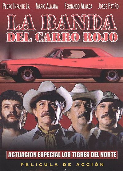 Carro rojo en películas y anuncios publicitarios