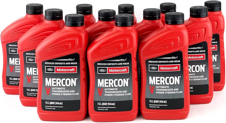 Aceite Mercon V en motor de coche