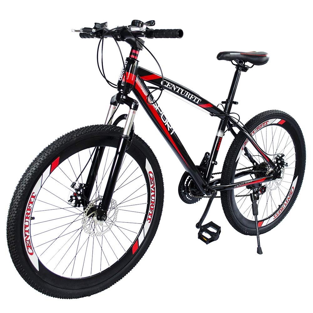 Bicicleta con rodado 26 pulgadas en acción