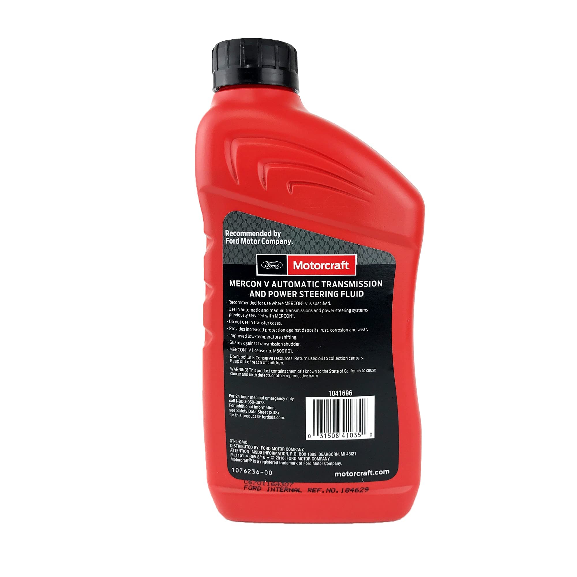 Botella de aceite de transmisión Mercon V