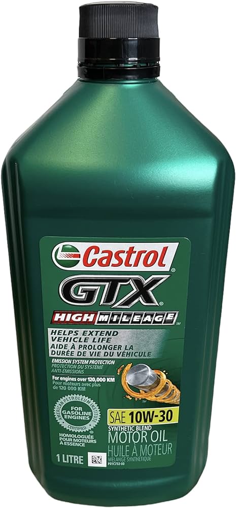 Aceite de motor para vehículos con kilometraje alto