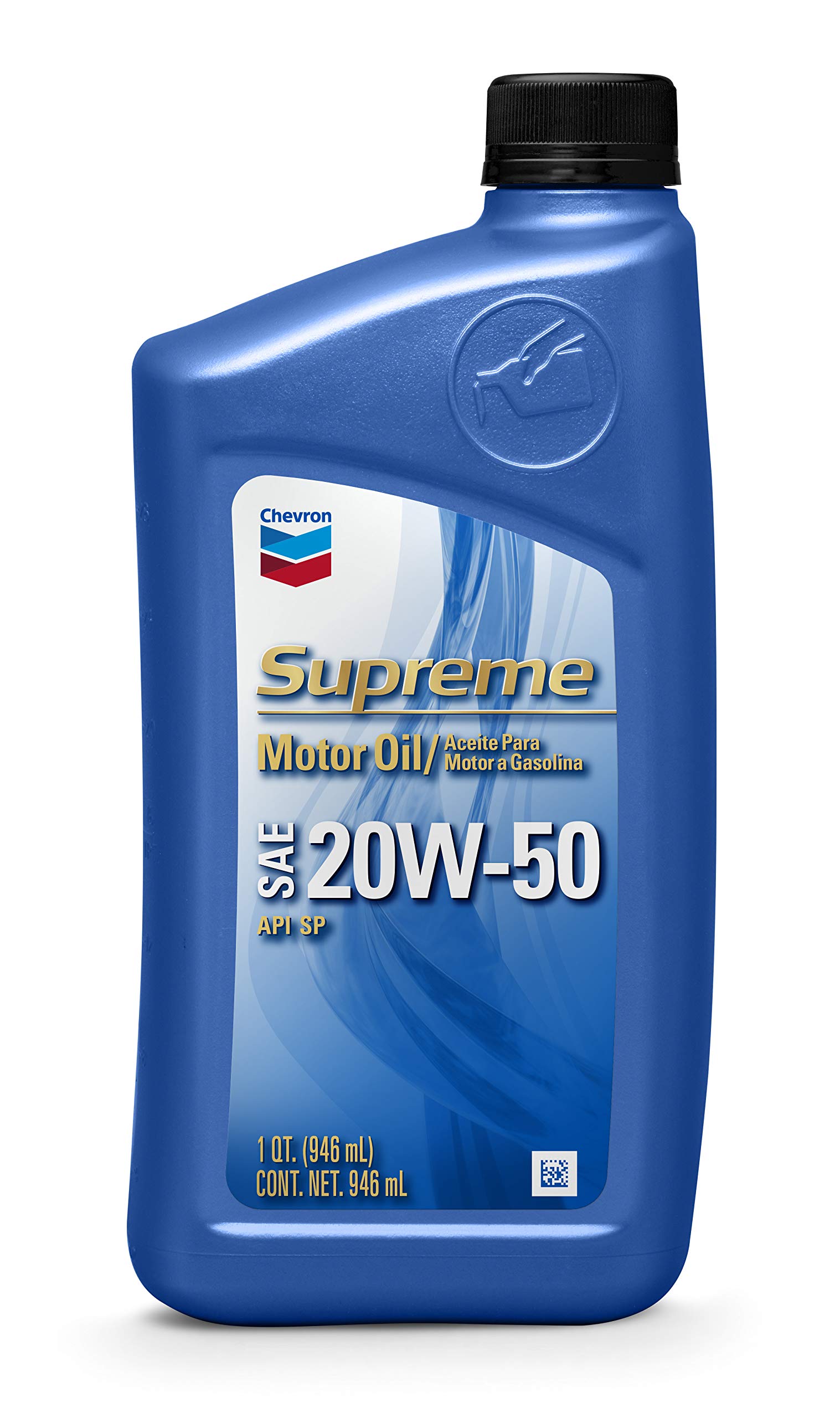 Aceite 20W-50 siendo vertido en motor