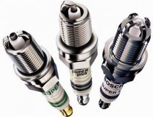 Bujías en diferentes modelos de automóviles