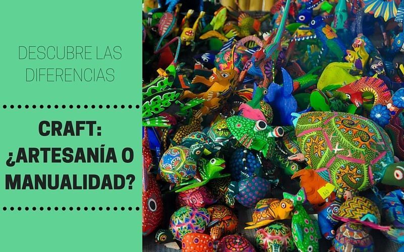 Comparación de materiales para trabajos manuales