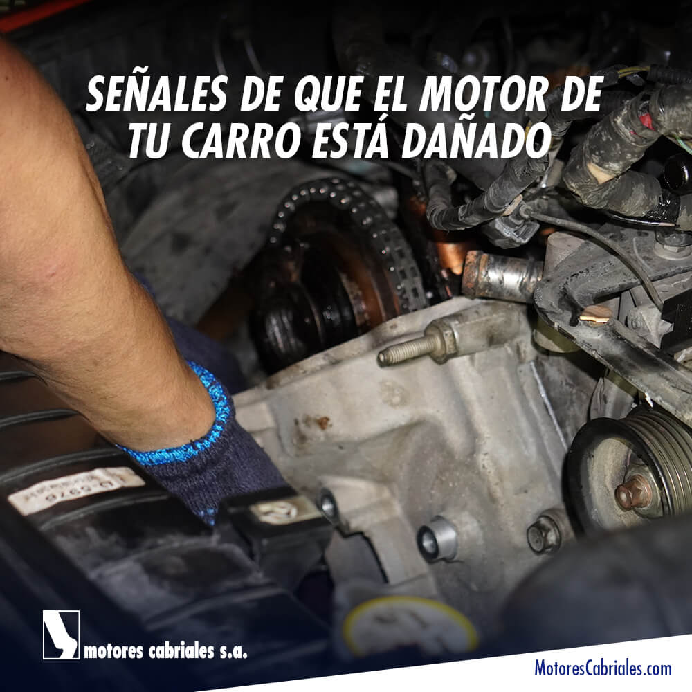 Motor dañado por falta de mantenimiento adecuado