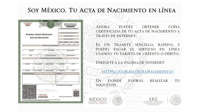 Para qué sirve el acta de nacimiento: usos y beneficios 1 acta nacimiento 8