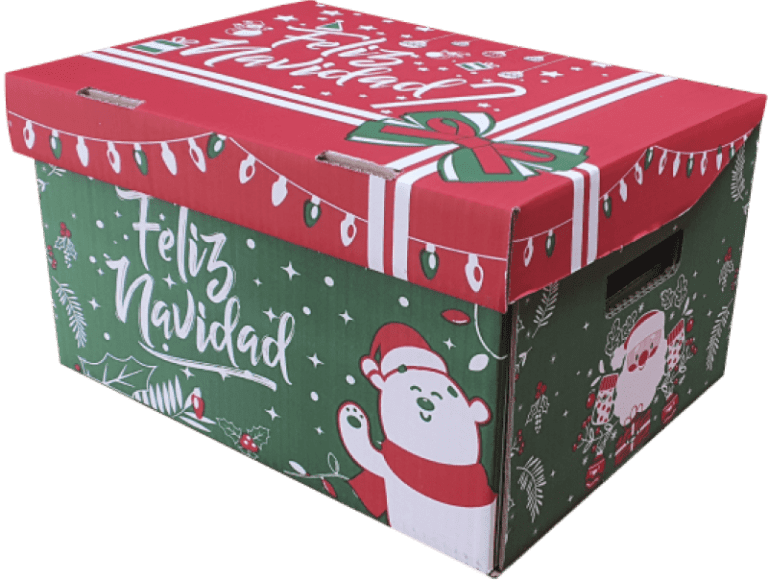 caja navidena