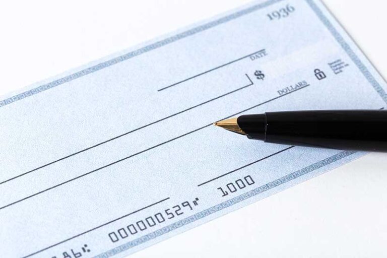 cheque fondos