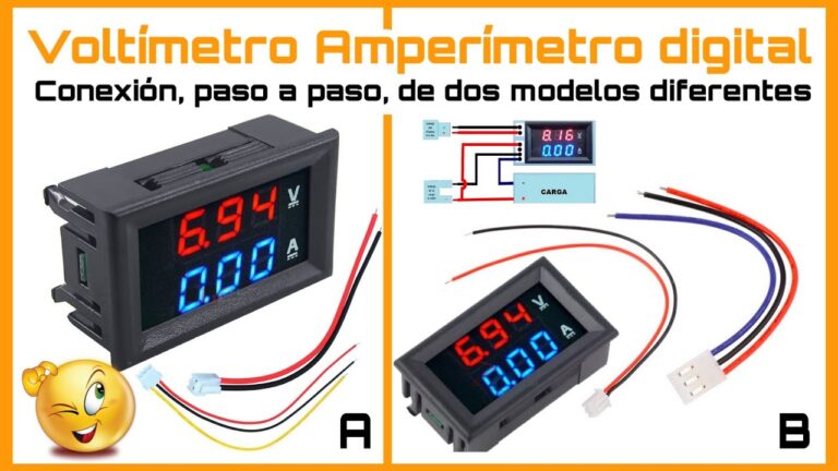 Qué es un voltímetro y cómo se conecta 1 conectar voltimetro
