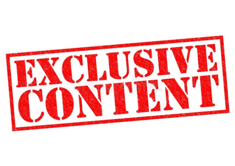 contenido exclusivo