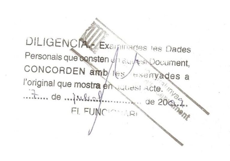 copia certificada