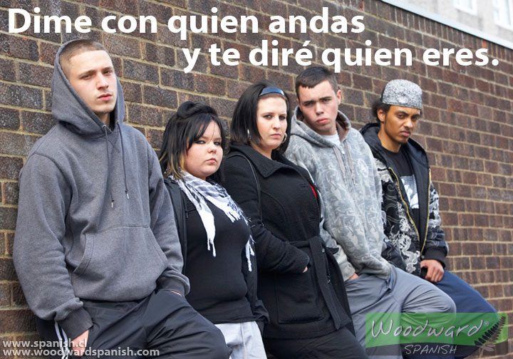 Cuál es el significado de "Dime con quién andas y te diré quién eres" 1 dime andas