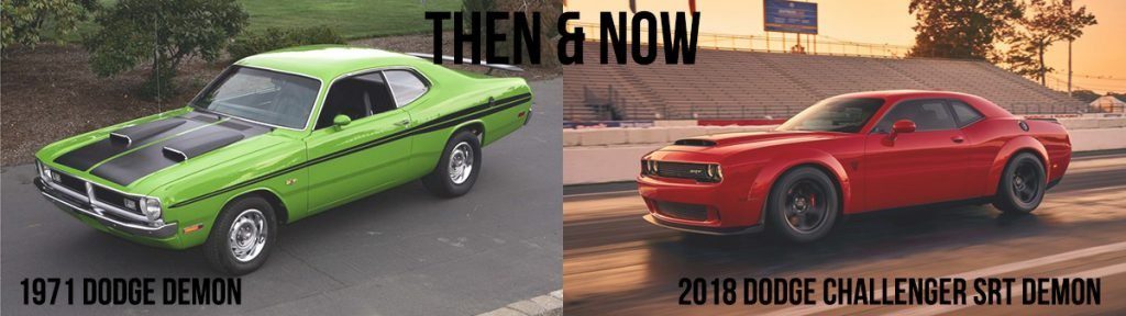 Evolution of Dodge Demon through the years