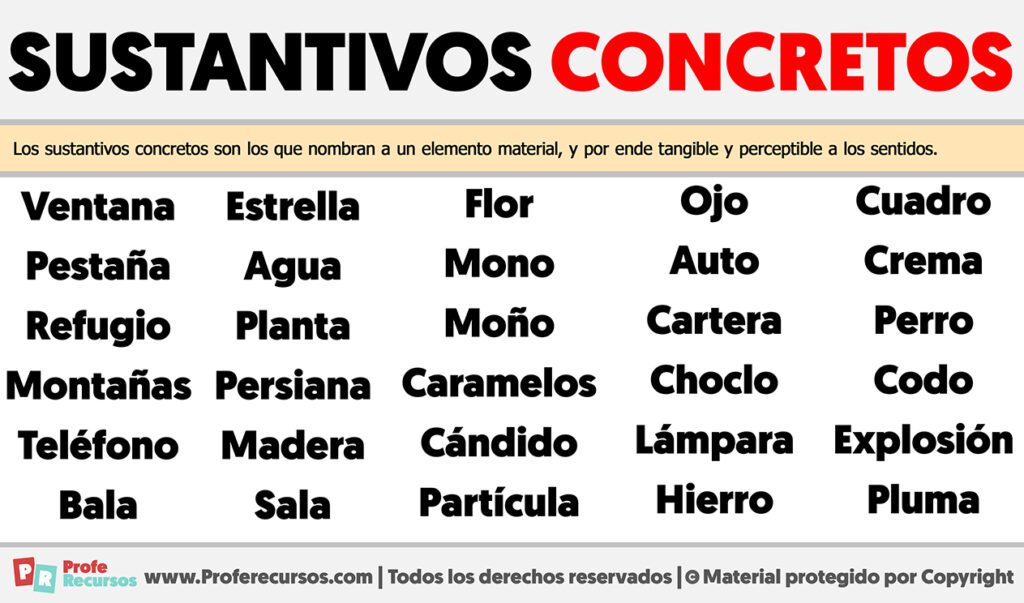 ejemplos concretos