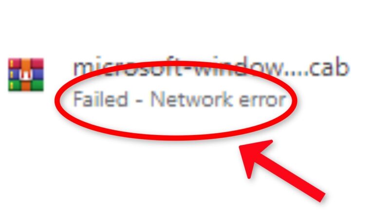 error failed