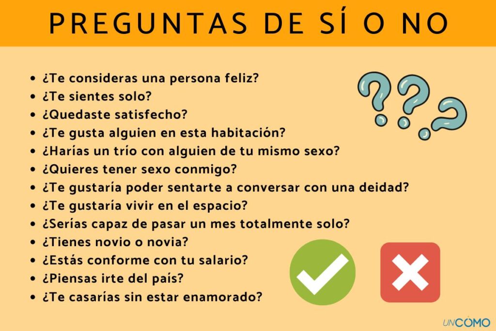 estas preguntas