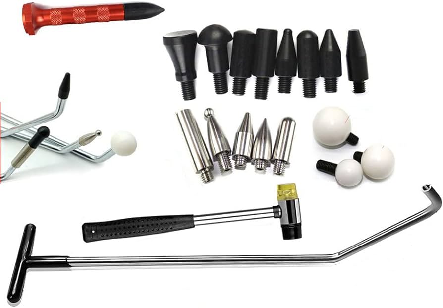 herramientas para reparar abolladuras en coche