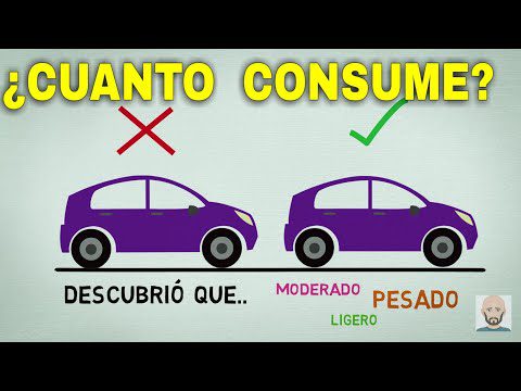 Automóvil de 4 cilindros consumiendo gasolina