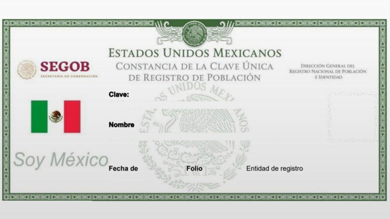 CURP: Usos y cómo obtenerla fácilmente en México 1 la curp 1