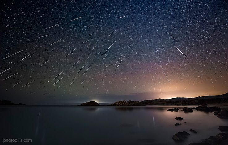 lluvia estrellas
