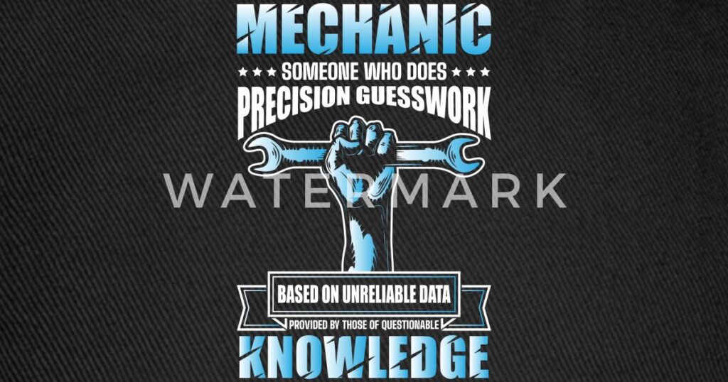 logo de un taller mecanico poco confiable