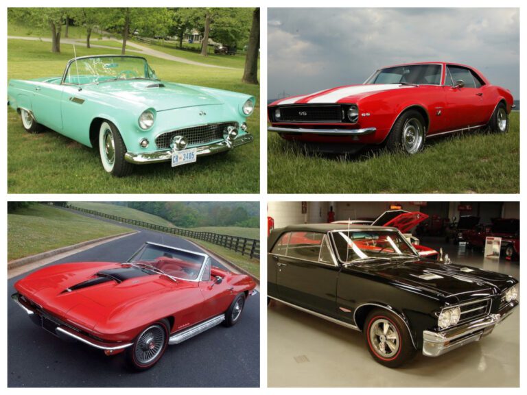 Los coches vintage más populares por década 1 los coches vintage mas populares por decada