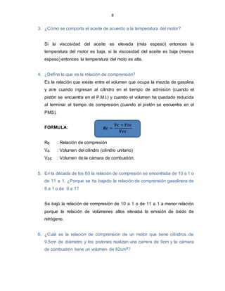 Motor de automóvil y fórmulas matemáticas