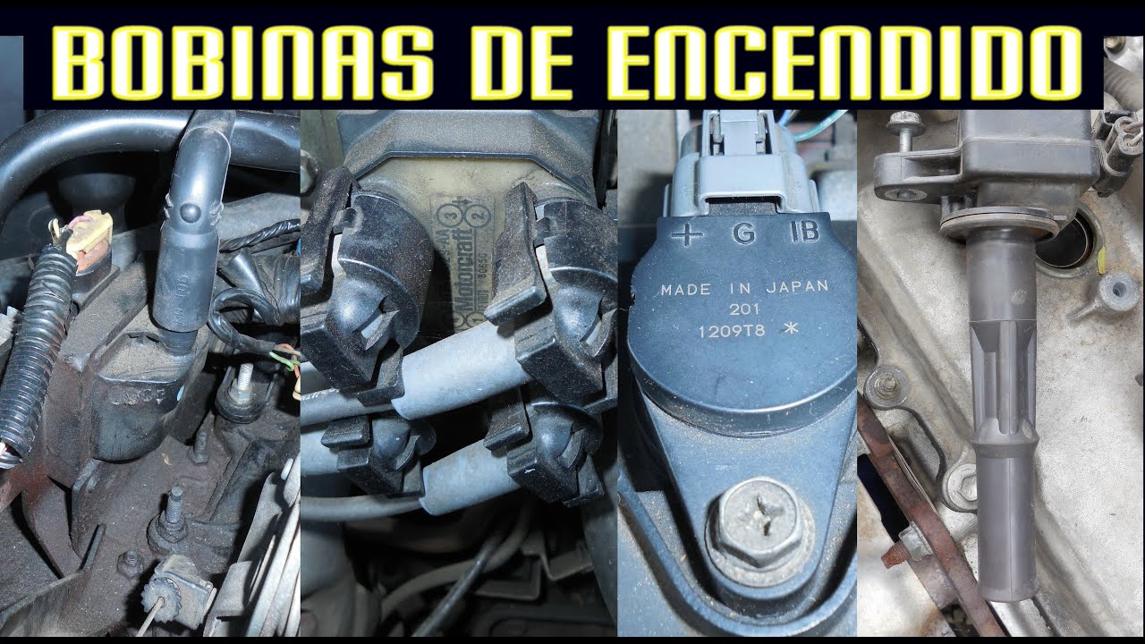 Bobinas de encendido en un motor