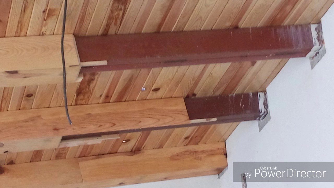 Instalación de techo de madera paso a paso