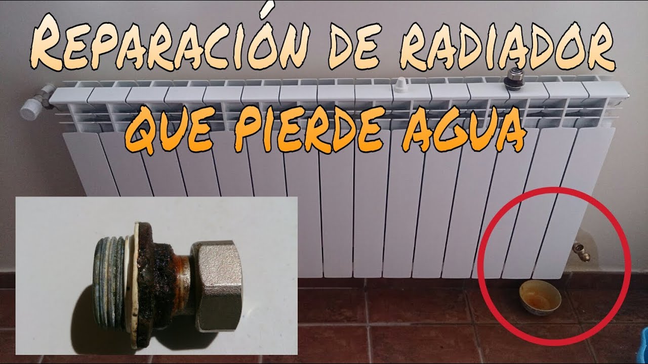 Cómo reparar un radiador de calefacción que no calienta 4 Radiador de calefacción siendo reparado correctamente