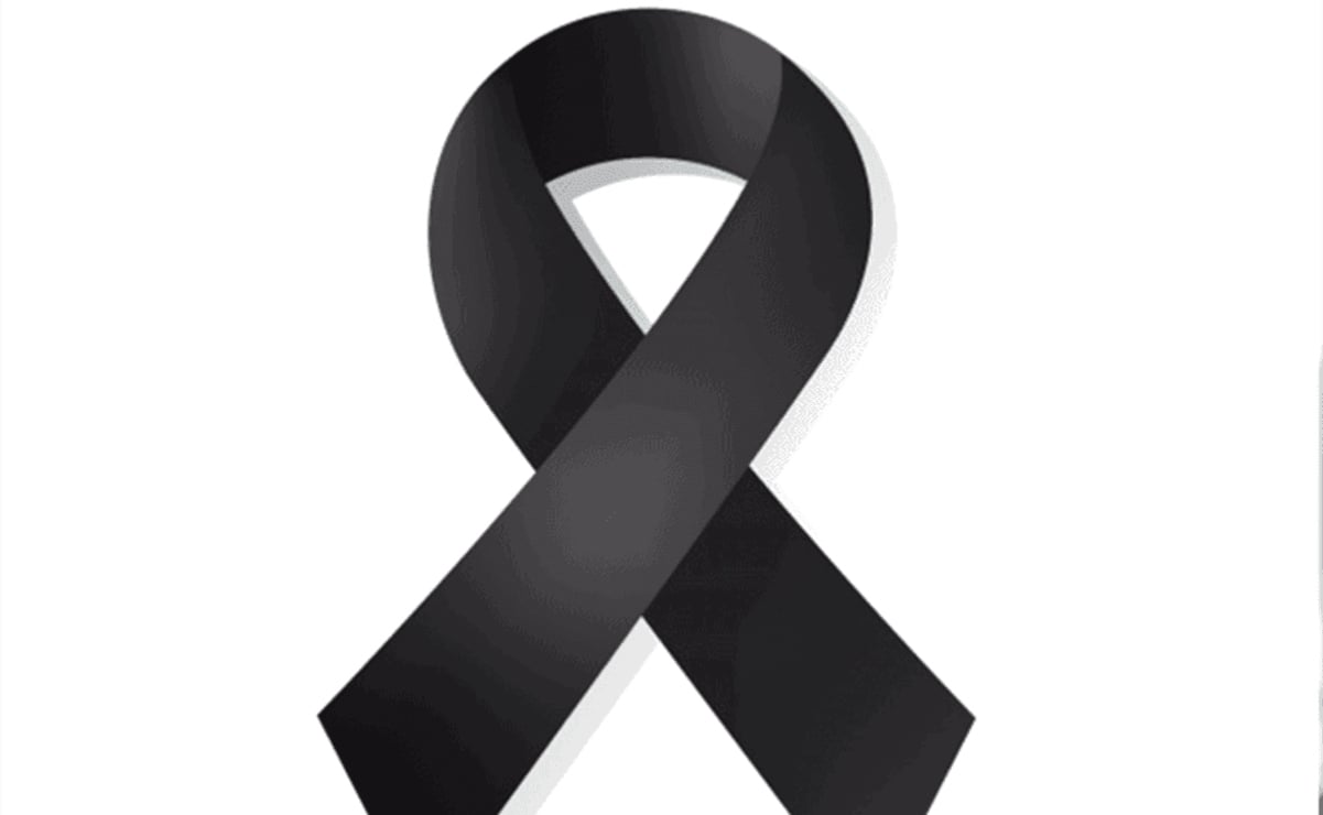 Moño Negro De Luto Para Whatsapp