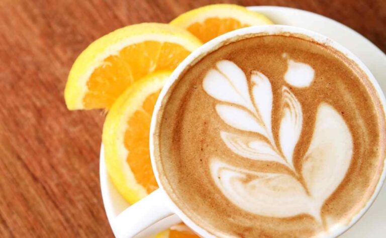Cómo decorar exteriores de casas en naranja y café 1 naranja cafe