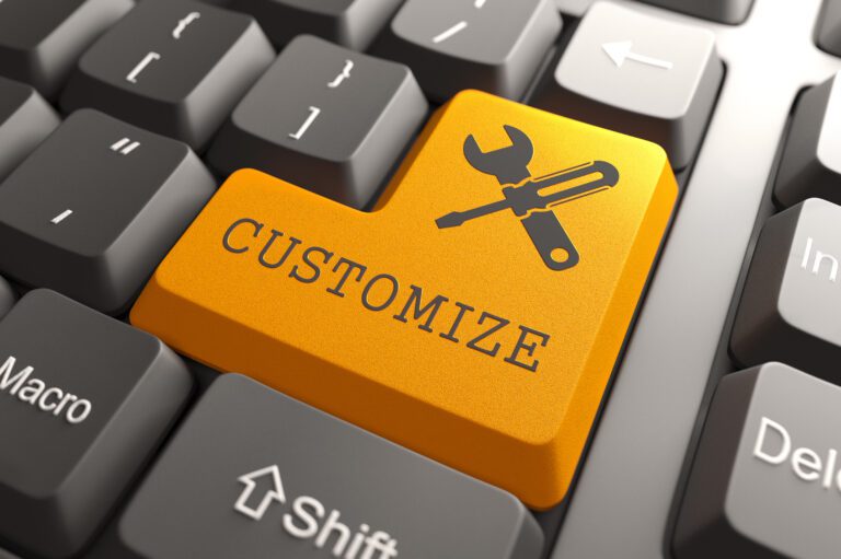 opciones personalizacion