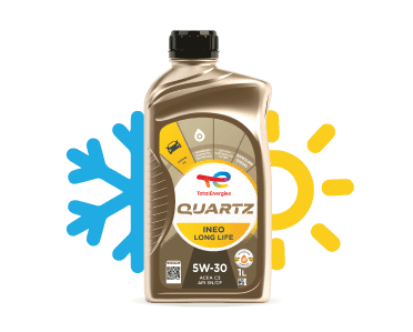 Aceite de motor en diferentes temperaturas extremas