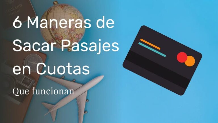 pasajes cuotas
