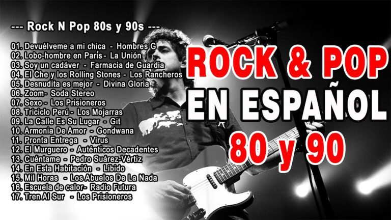 Qué canciones de buena vibra en español debo escuchar 1 rock espanol