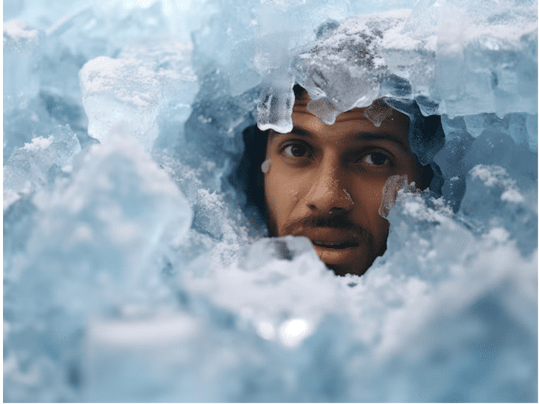 romper hielo