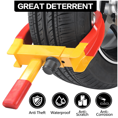 Llantas aseguradas con candados de seguridad