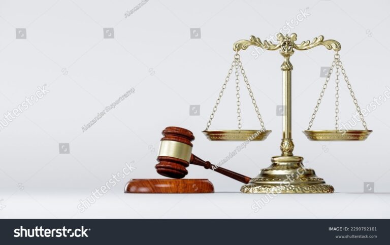 stock photo law legal system justice crime concept mallet gavel hammer and scales on table d render 2299792101