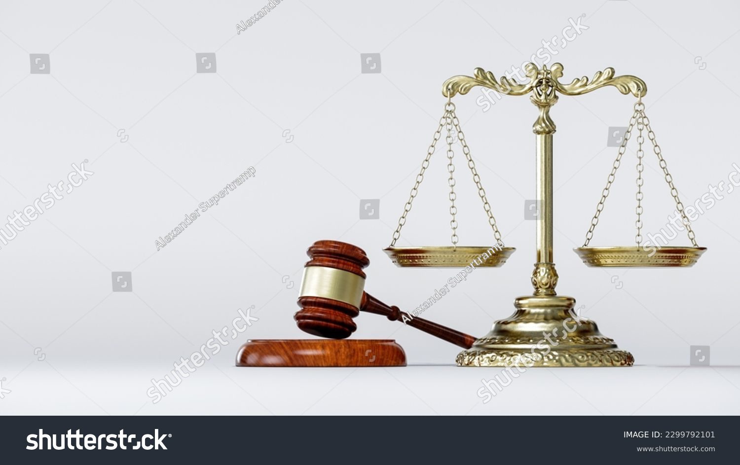 Imagen de balanza de justicia y ladrones