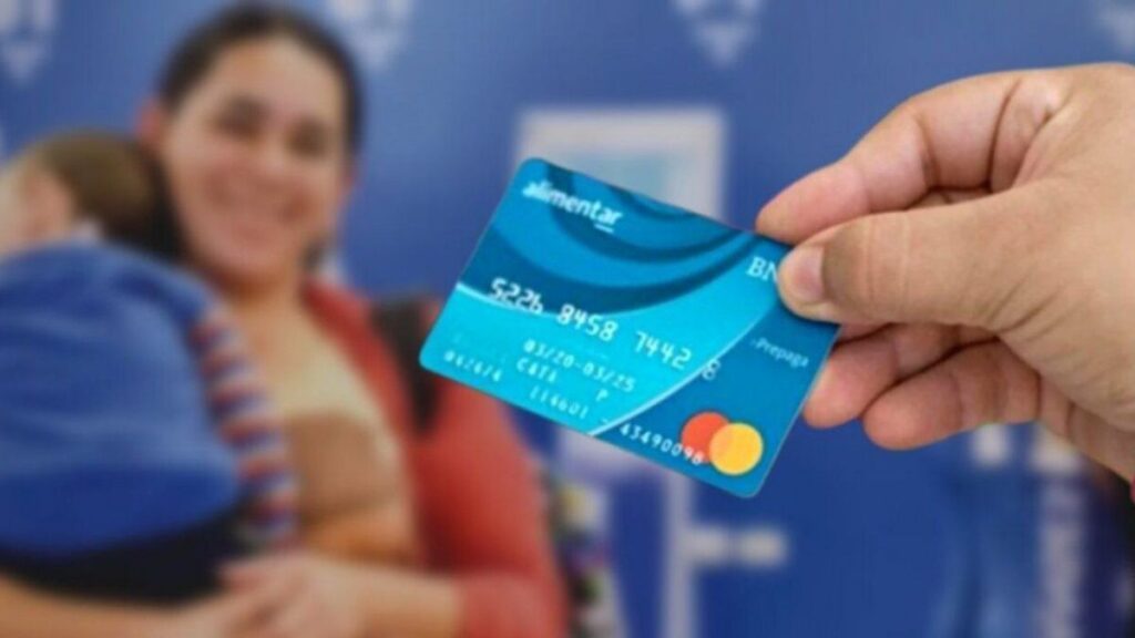 tarjeta alimentar