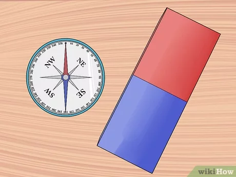 Identificando polaridades en baterías y imanes