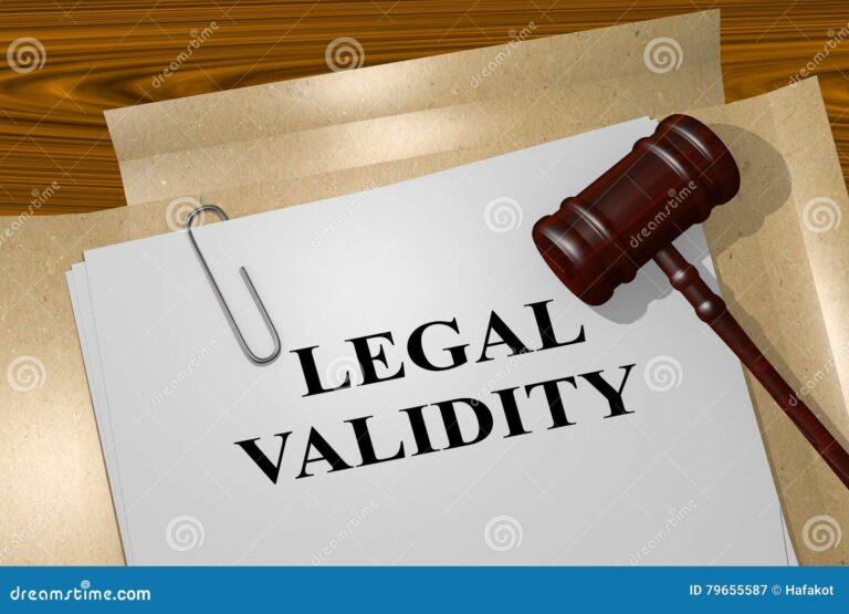 validez legal