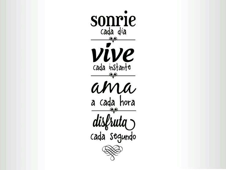 Cómo encontrar inspiración con frases de "vive, ama y sé feliz" 1 vive ama